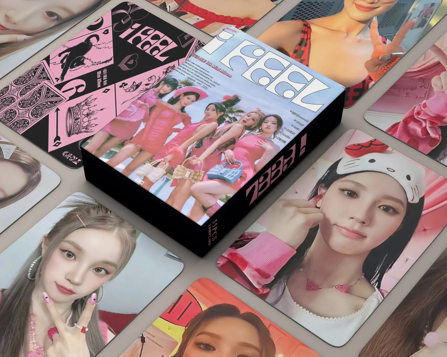 I-DLE I feel Lomocards (55 pcs)