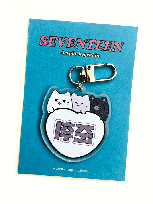 Seventeen Miniteen Acrylic Keychain (Random)