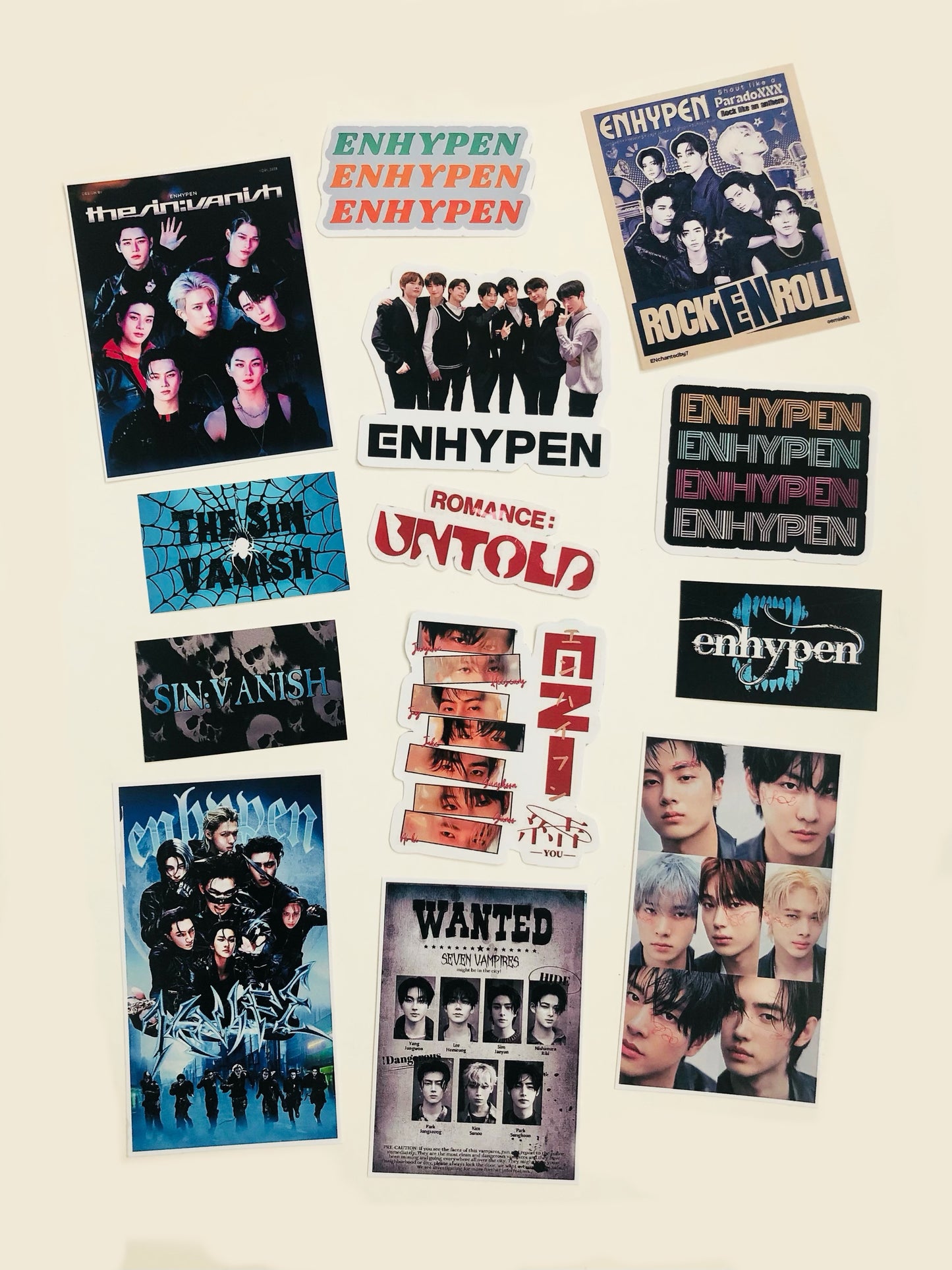 Enhypen Stickers Pack (13 pcs)