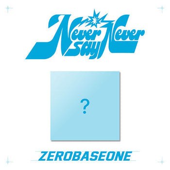 Preorder Zerobaseone - Never Say Never Official Album with Apple Music Gift