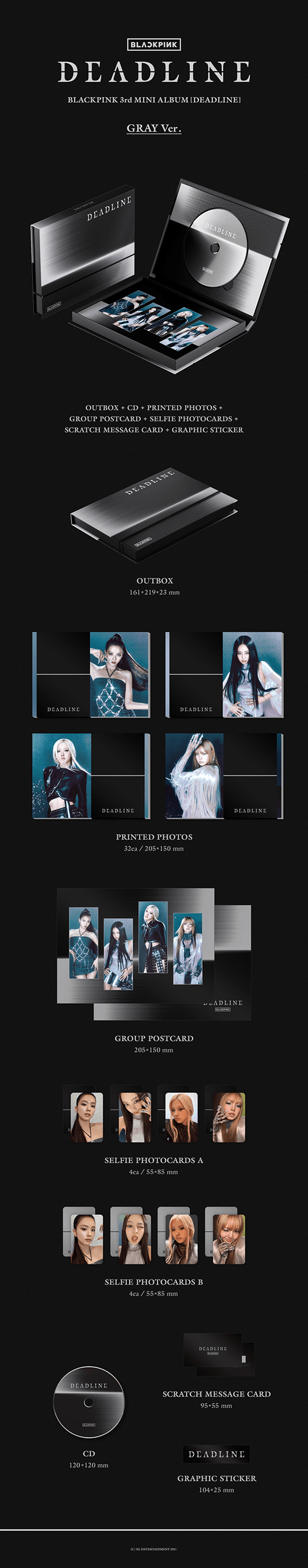 Blackpink - Deadline Standard Version Official Album