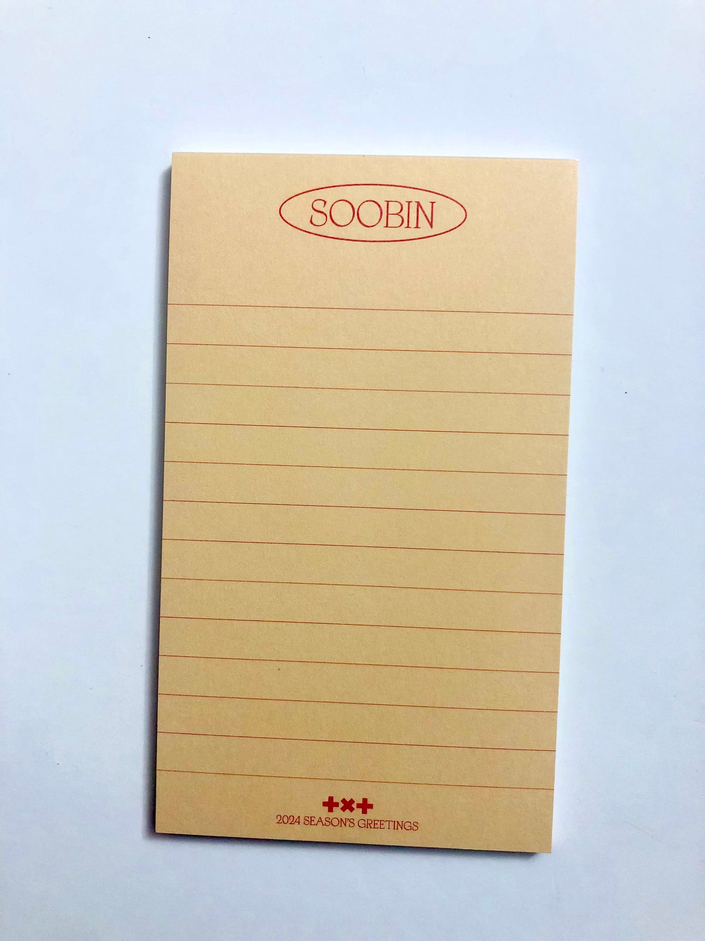 TXT Official Season’s Greetings Memopad