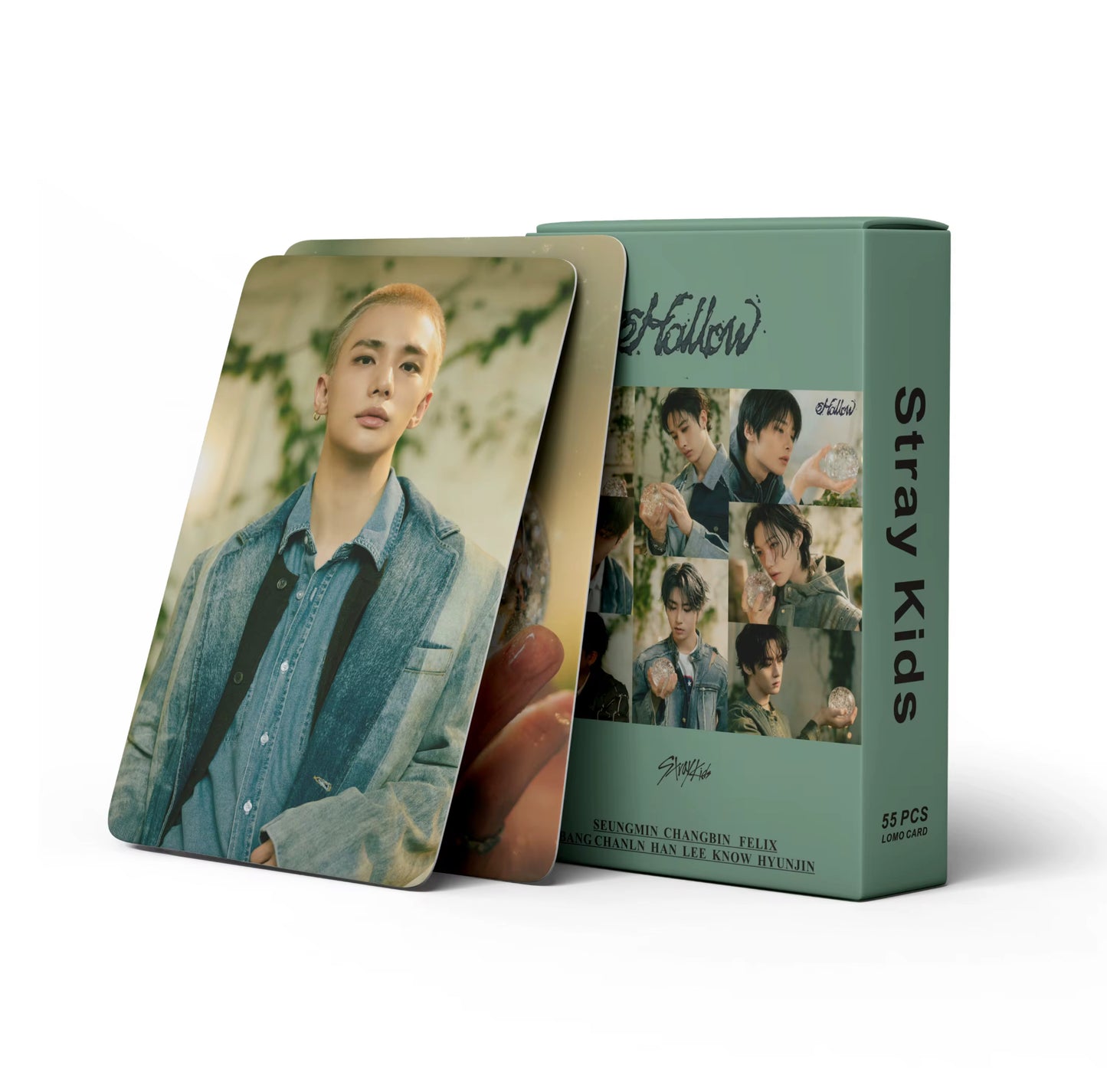 Stray Kids Hollow Holographic Lomocards (55 pcs)