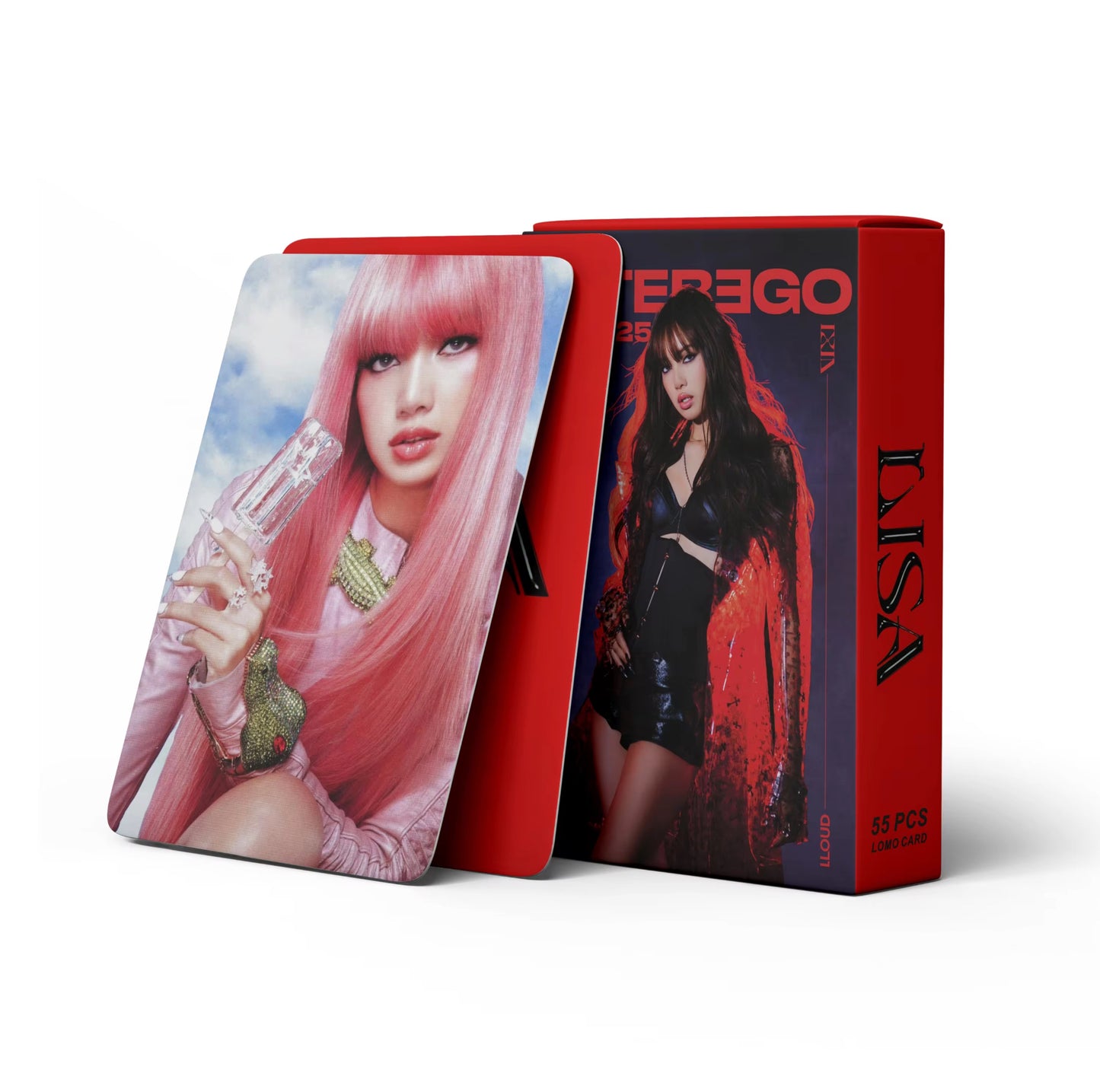 Blackpink Lisa Alter Ego Holographic Lomocards (55 pcs)