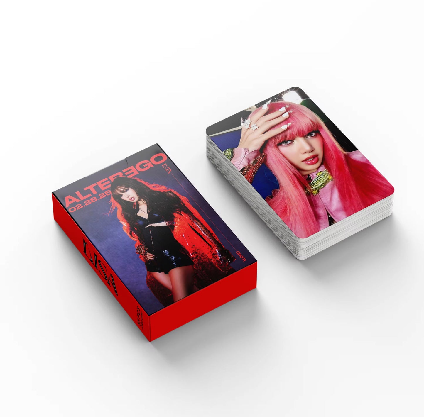 Blackpink Lisa Alter Ego Holographic Lomocards (55 pcs)