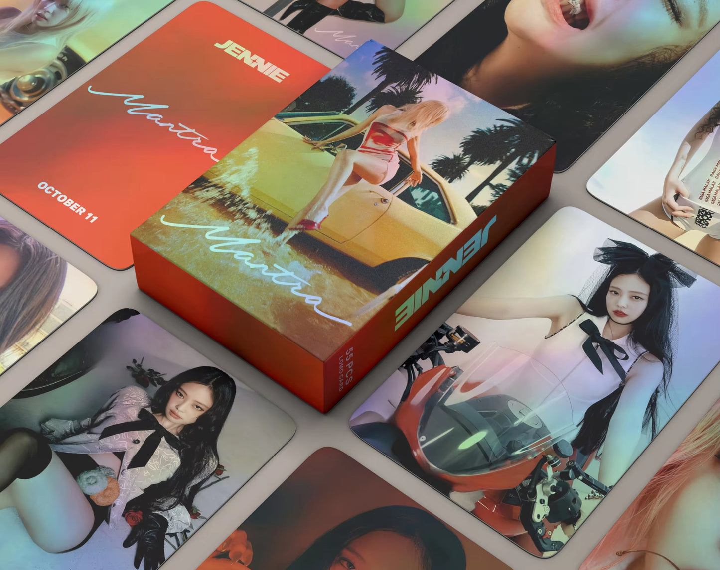 Jennie Mantra Holographic Lomocards (55 pcs)