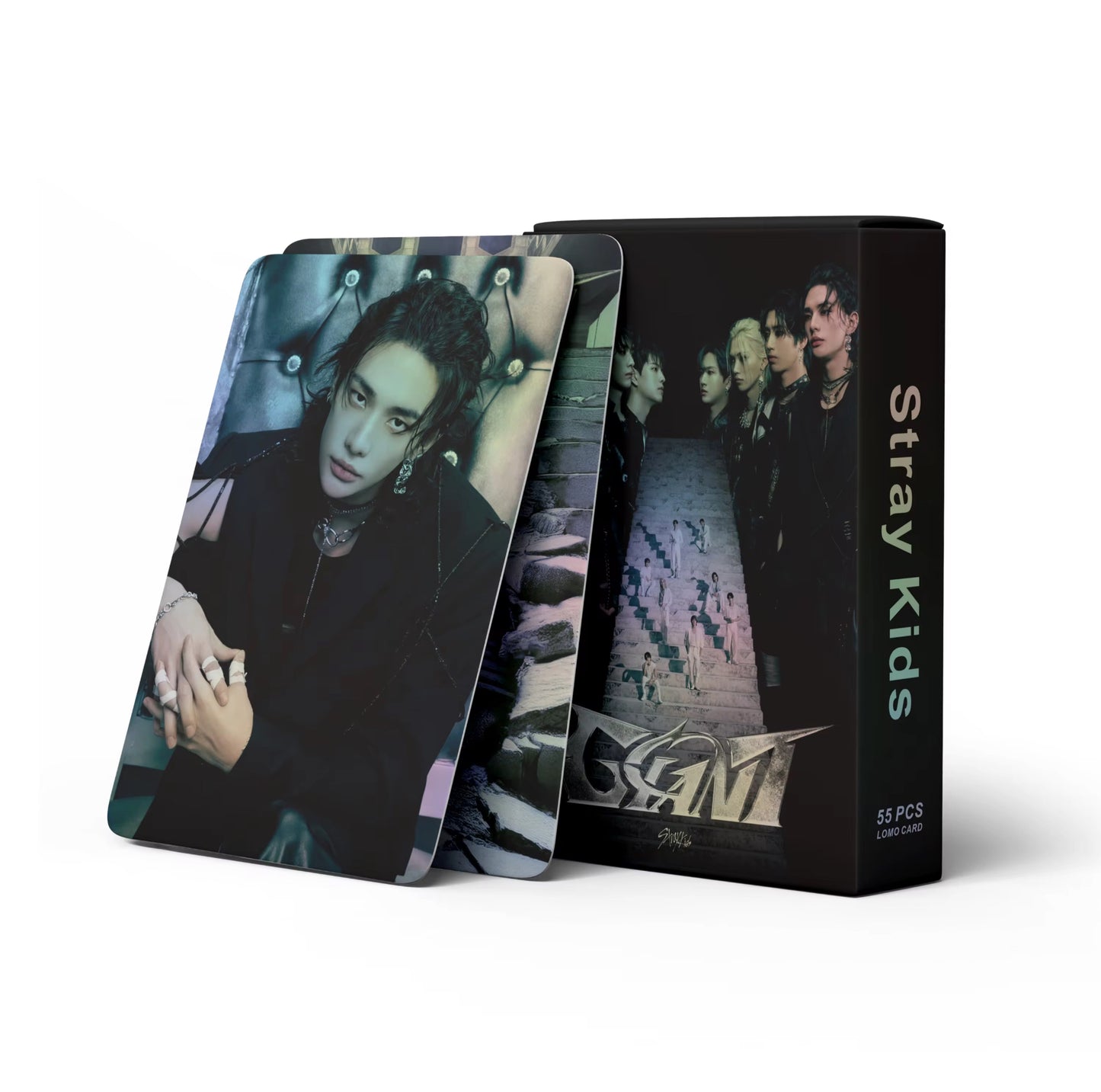Stray Kids Giant Holographic Lomocards (55 pcs)