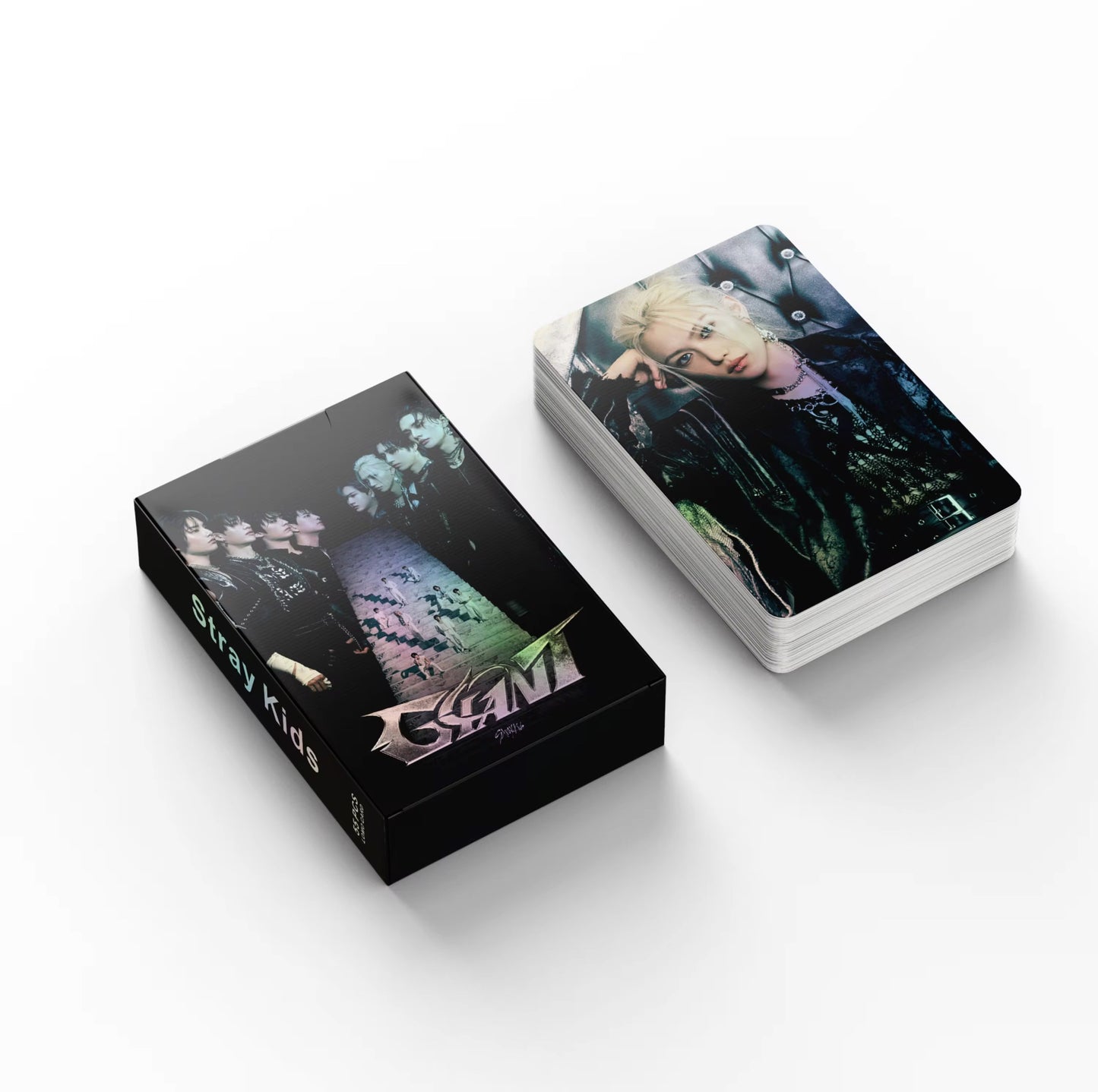 Stray Kids Giant Holographic Lomocards (55 pcs)