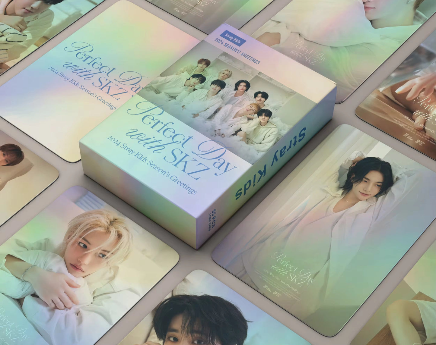 Stray Kids Perfect Day Holographic Lomocards (55 pcs)