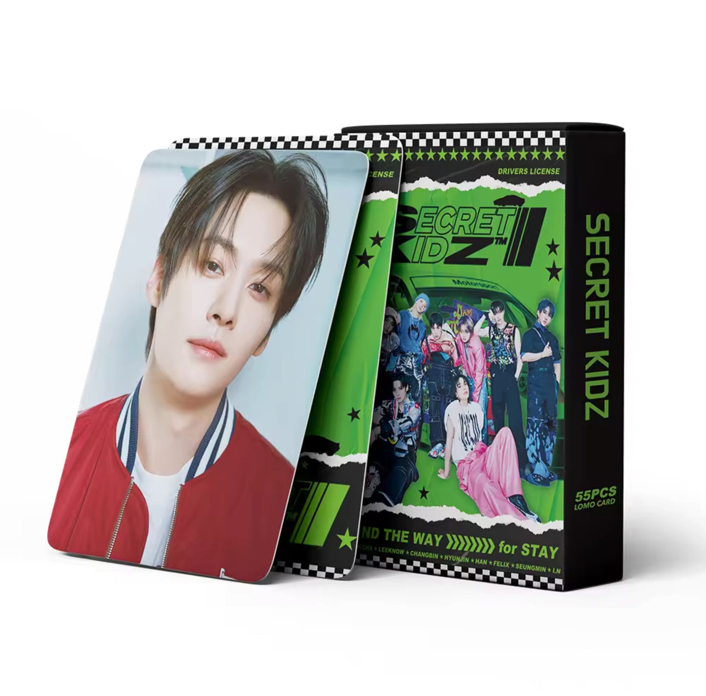 Stray Kids Secret Kidz Lomocards (55 pcs)
