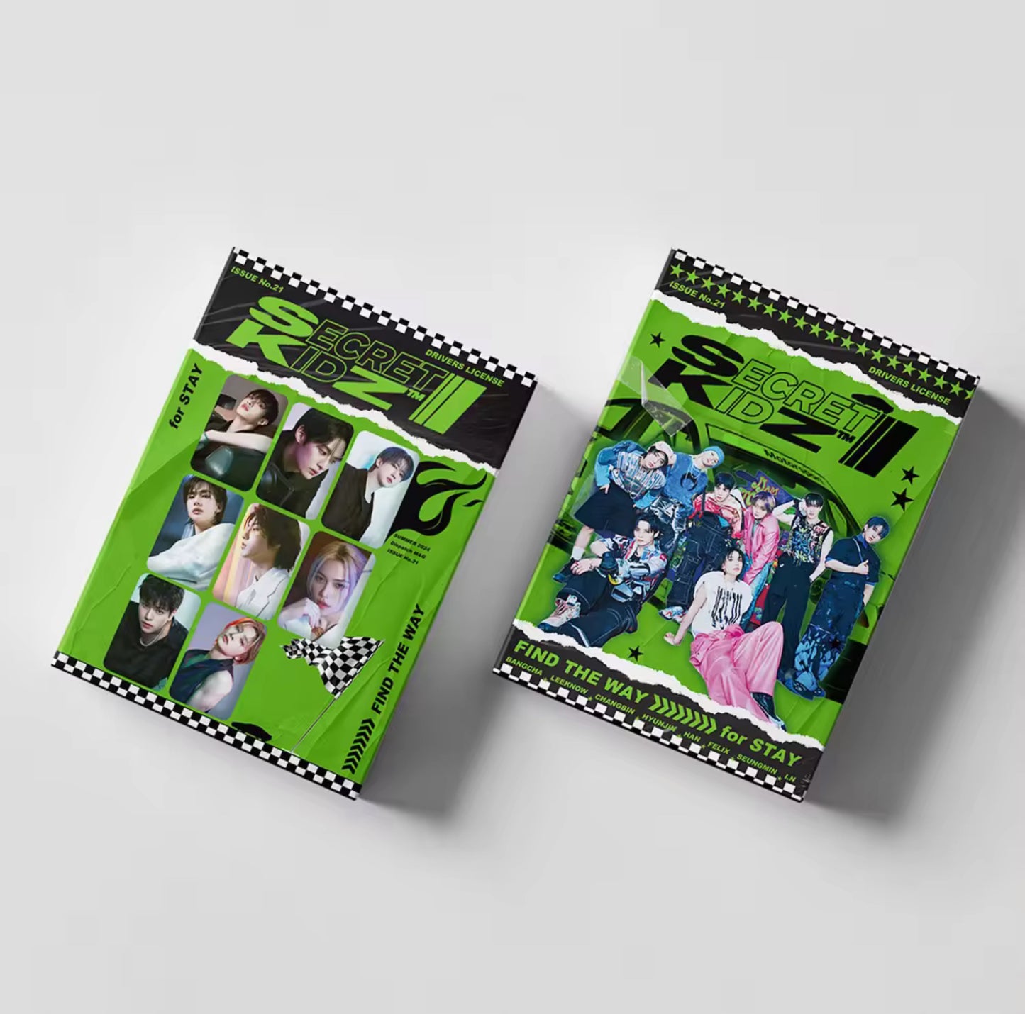 Stray Kids Secret Kidz Lomocards (55 pcs)