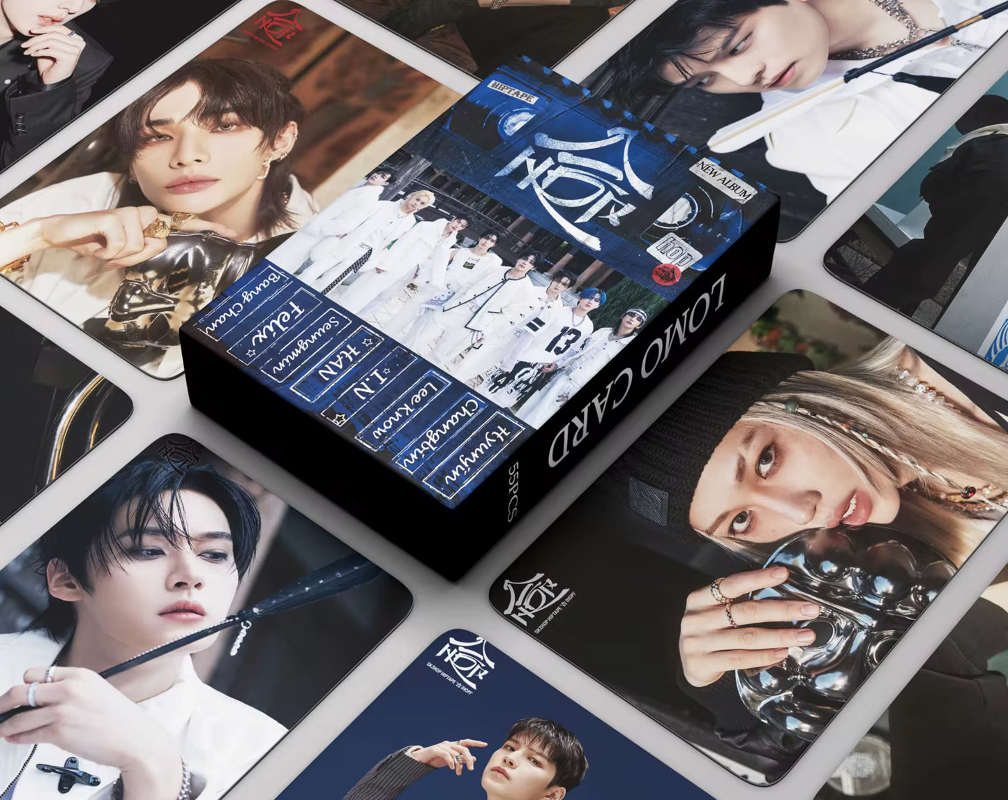 Stray Kids SKZhop Lomocards (55 pcs)