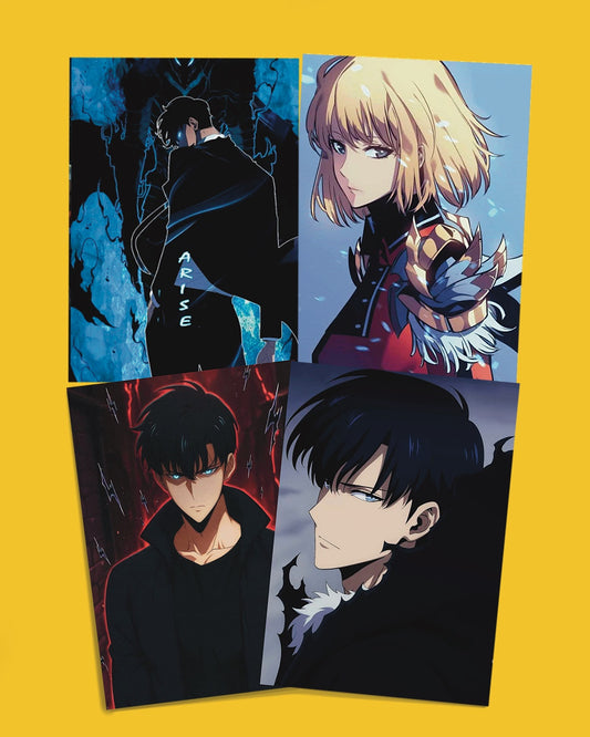 Solo Leveling Mini Poster Set (16 pcs)