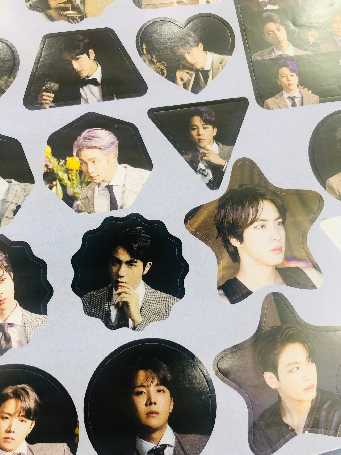 BTS MOTS7-3 A4 Sticker sheet