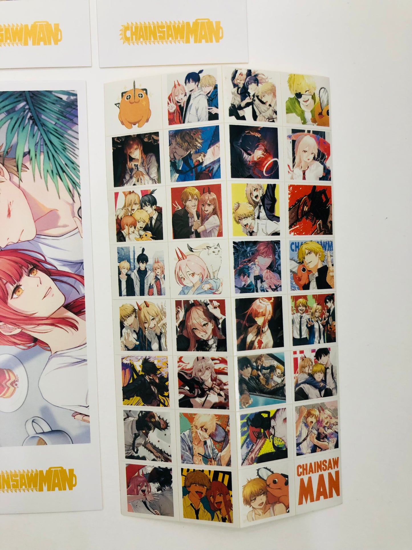 Chainsaw Man Bookmarks Set