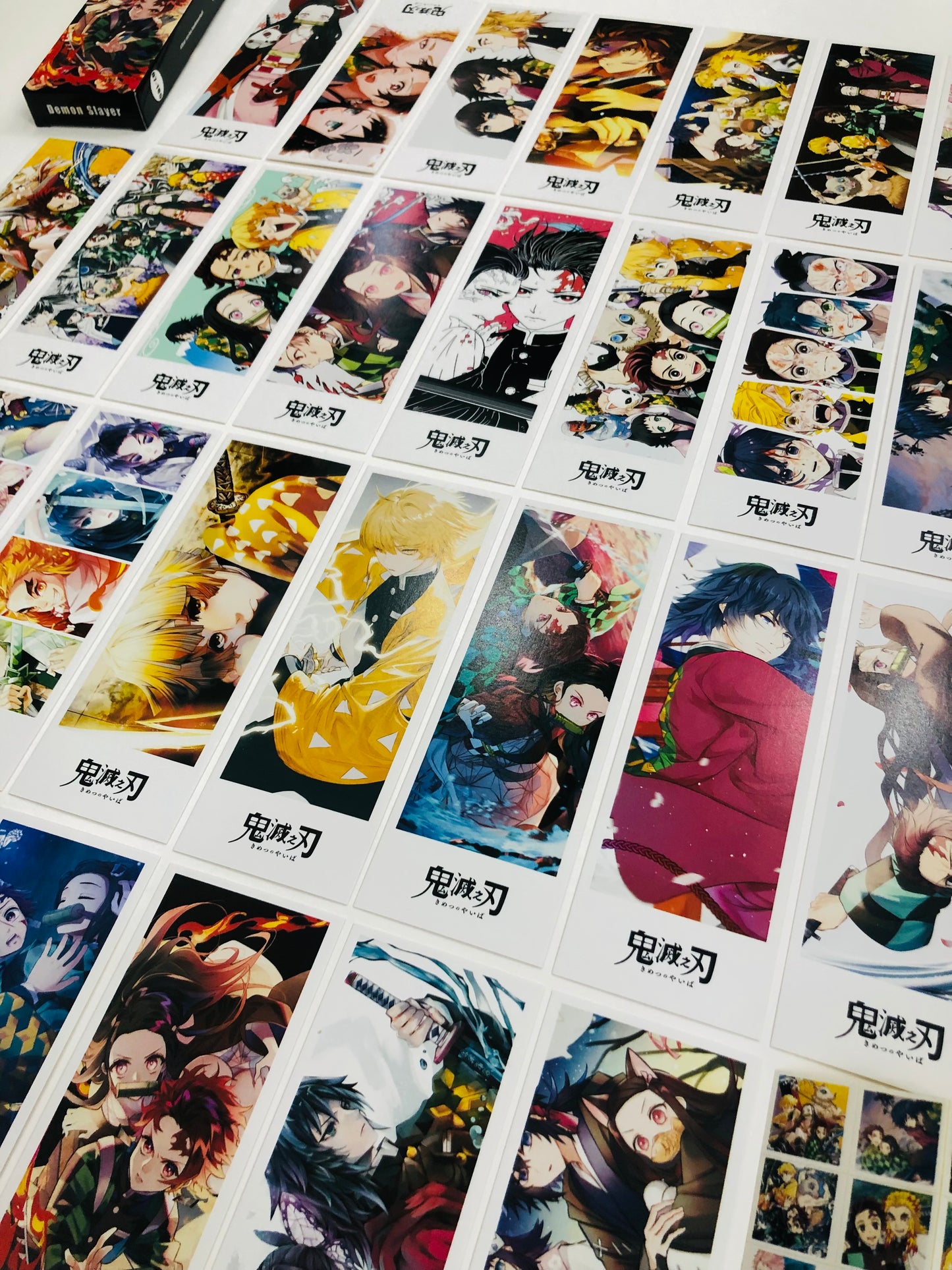 Demon Slayer Bookmarks Set