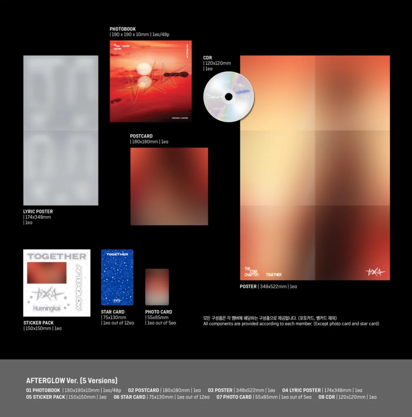 TXT The Star Chapter: Together Official Afterglow Album
