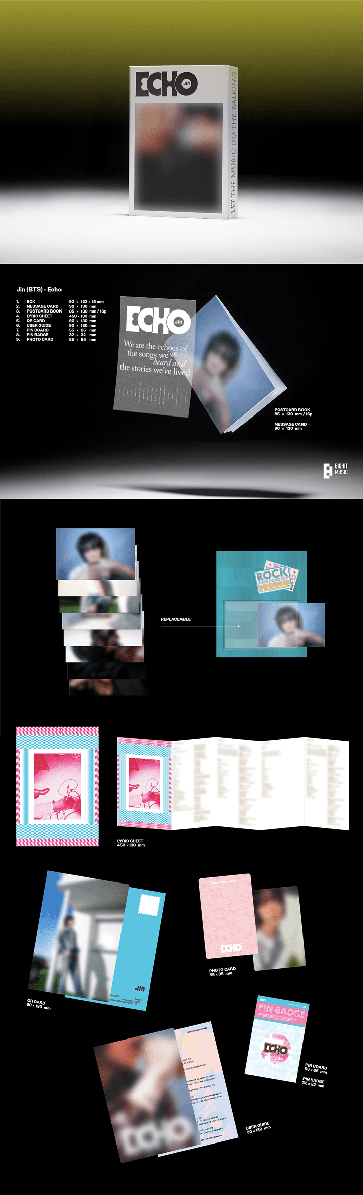 BTS Jin Echo Official Album Weverse Version