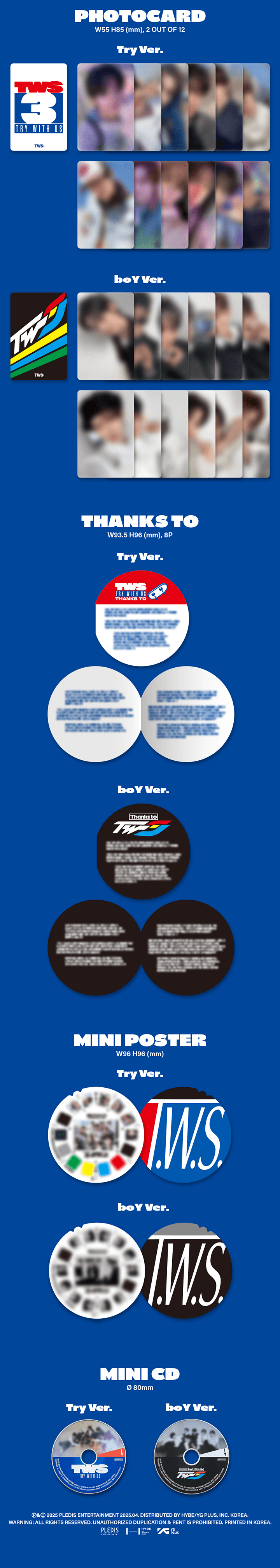 TWS Try With Us Official Album