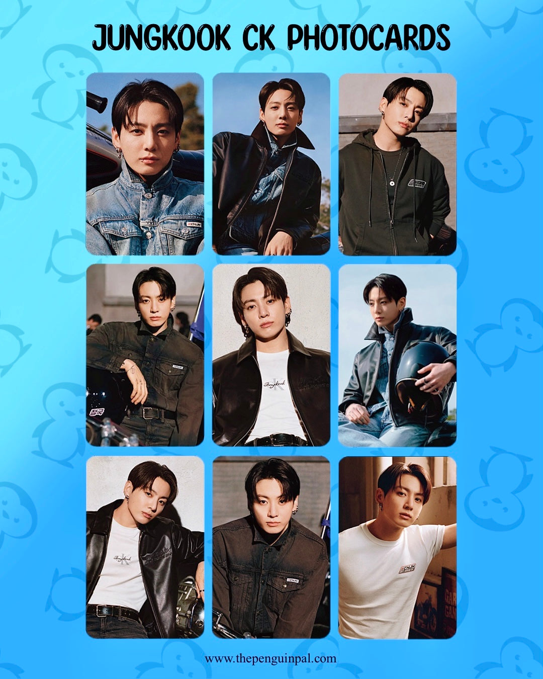 Jungkook CK Photocards#4 (9 pcs)