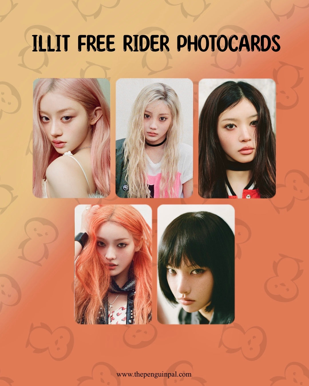 Illit Free Rider Photocards (5 pcs)