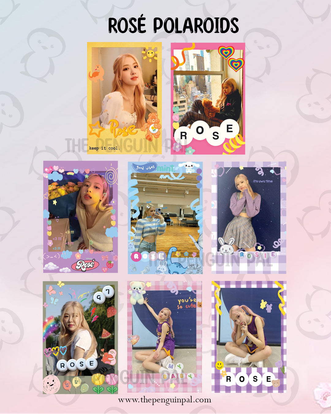 Rosé Polco set (8 pcs)