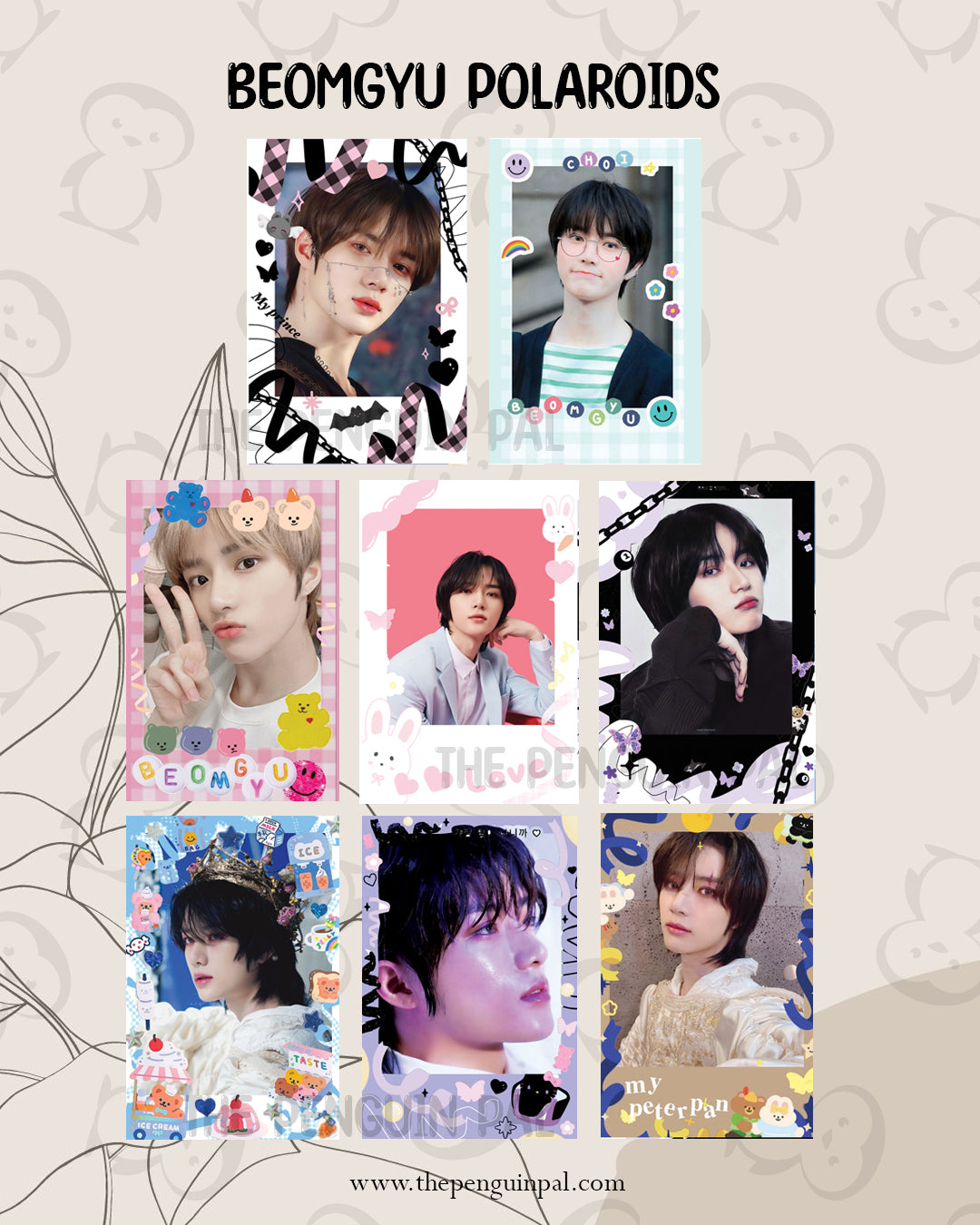 TXT Beomgyu Polcos Set (8 pcs)