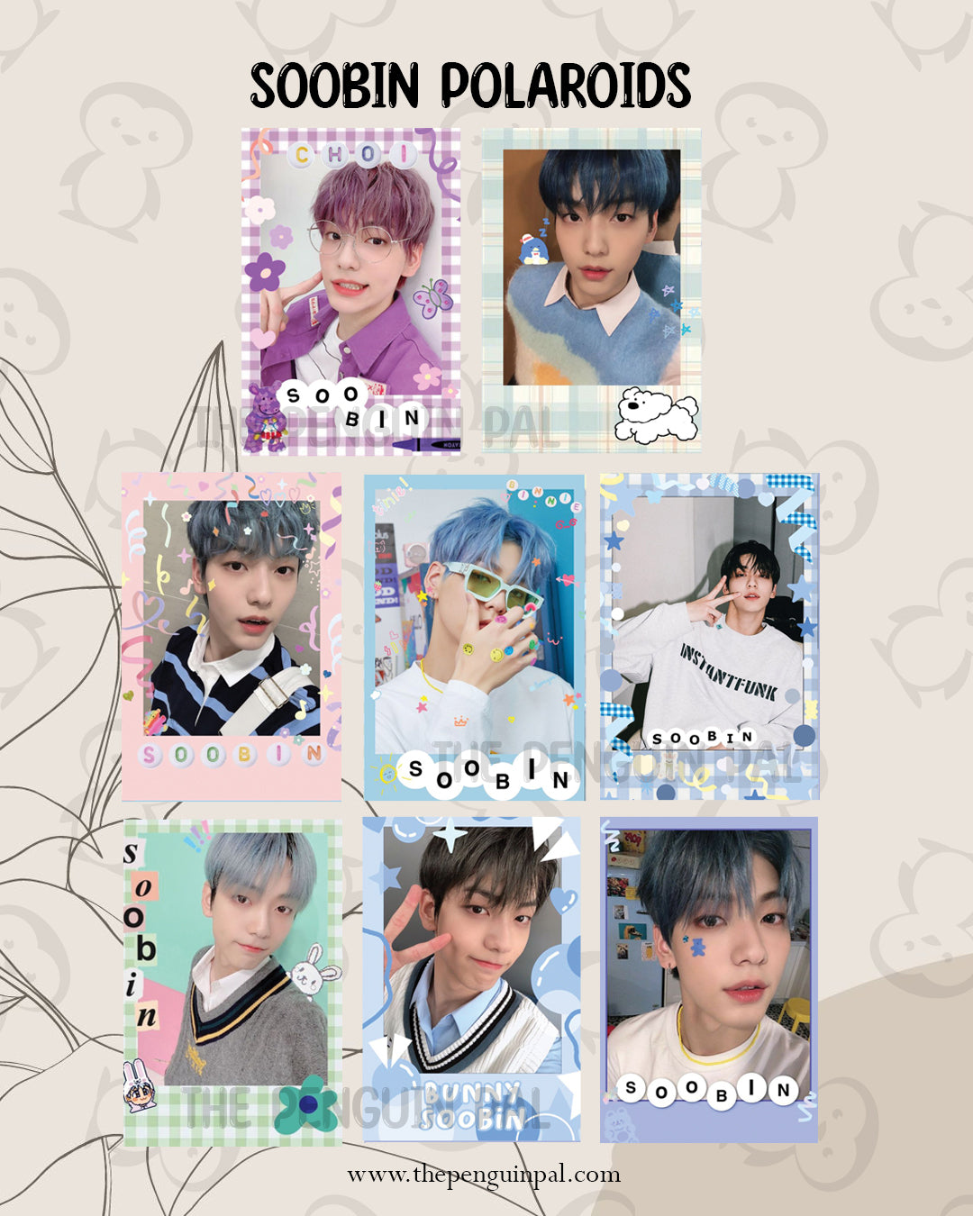 TXT Soobin Polcos Set (8 pcs)