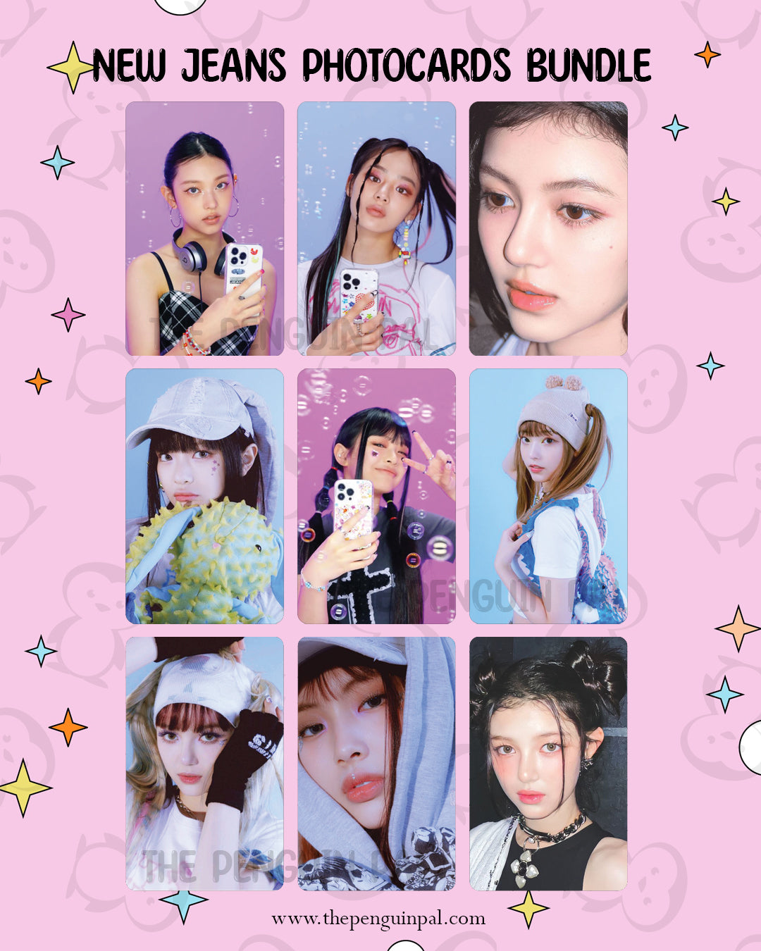 New Jeans Photocards Bundle (27 pcs)