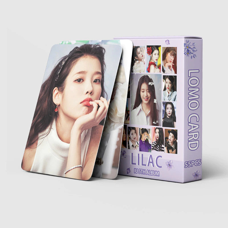 IU Lilac Lomocards (55 pcs)