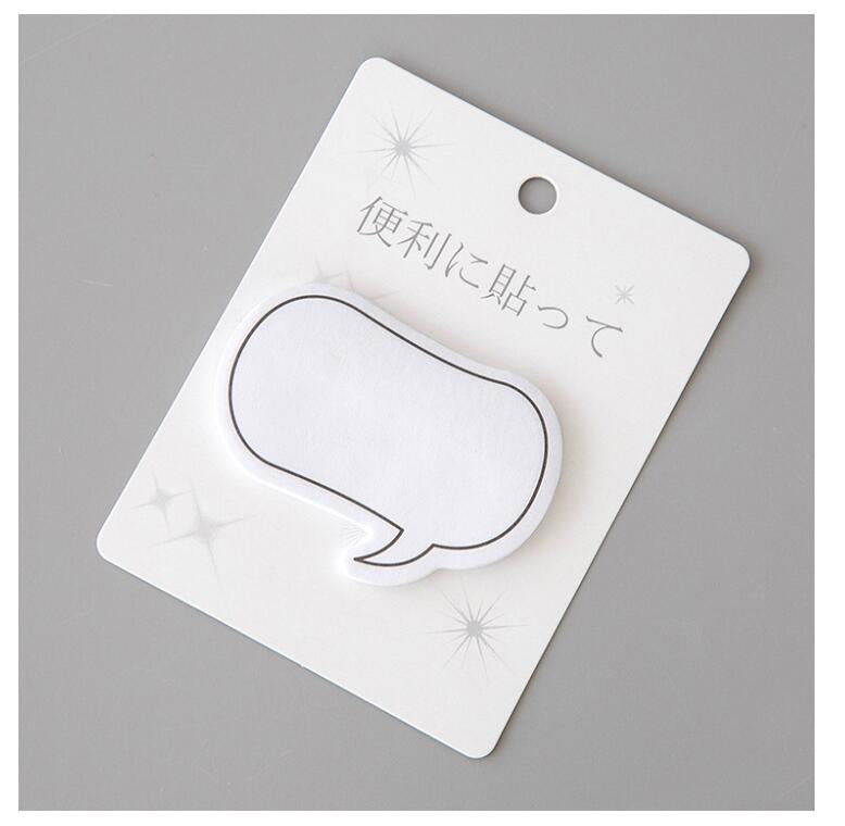Japanese Style Dialog Box Self-Adhesive Memo Pad