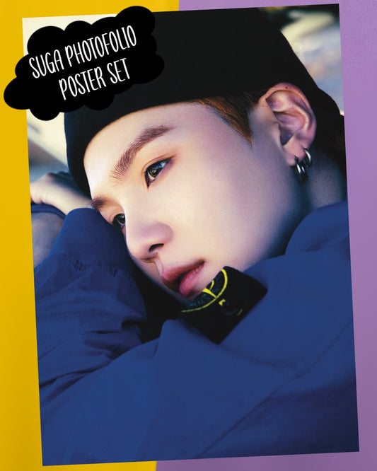 Suga Photofolio Poster Set (5 pcs)