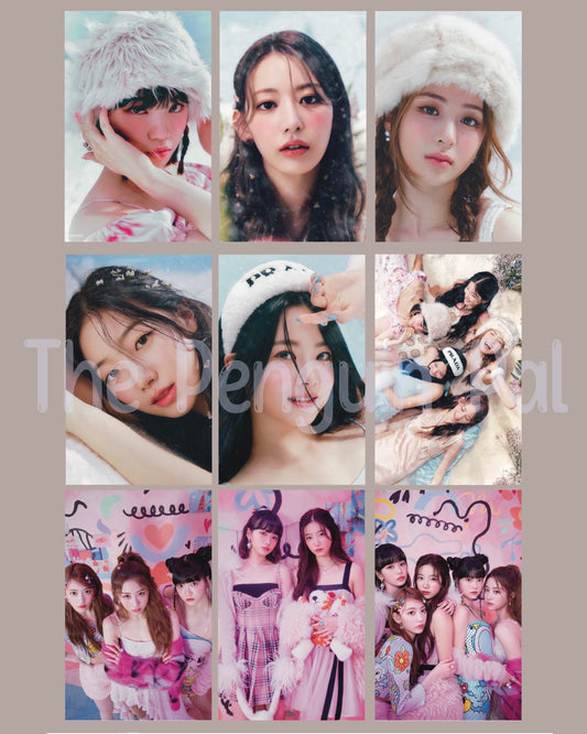 Antifragile double sided photocards (9 pcs)