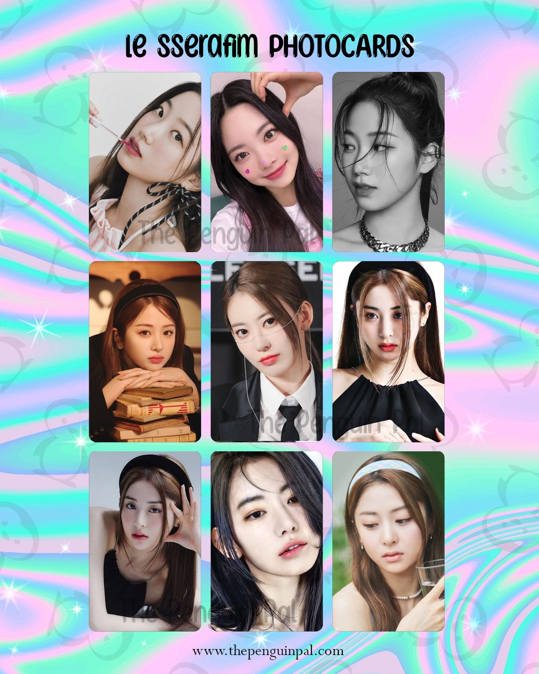 Le Sserafim Photocards deal (18 pcs)