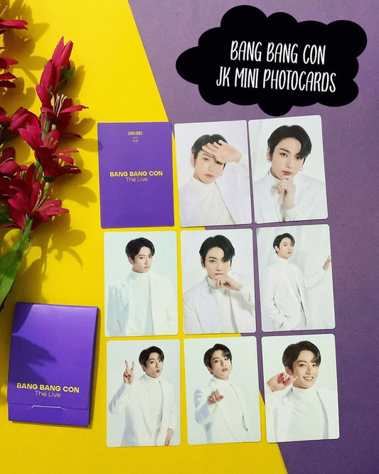 Jungkook BBCON Double Sided Mini Photocards (8 pcs)