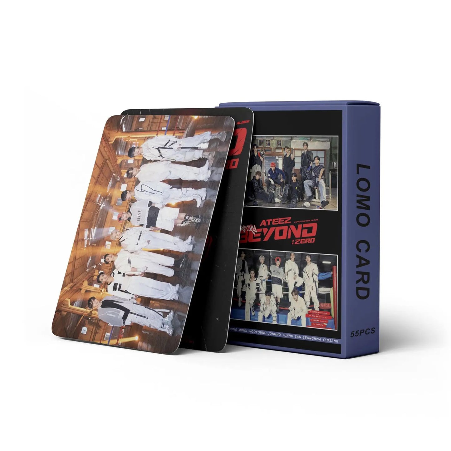 Ateez Beyond: Zero Lomocards (55 pcs)