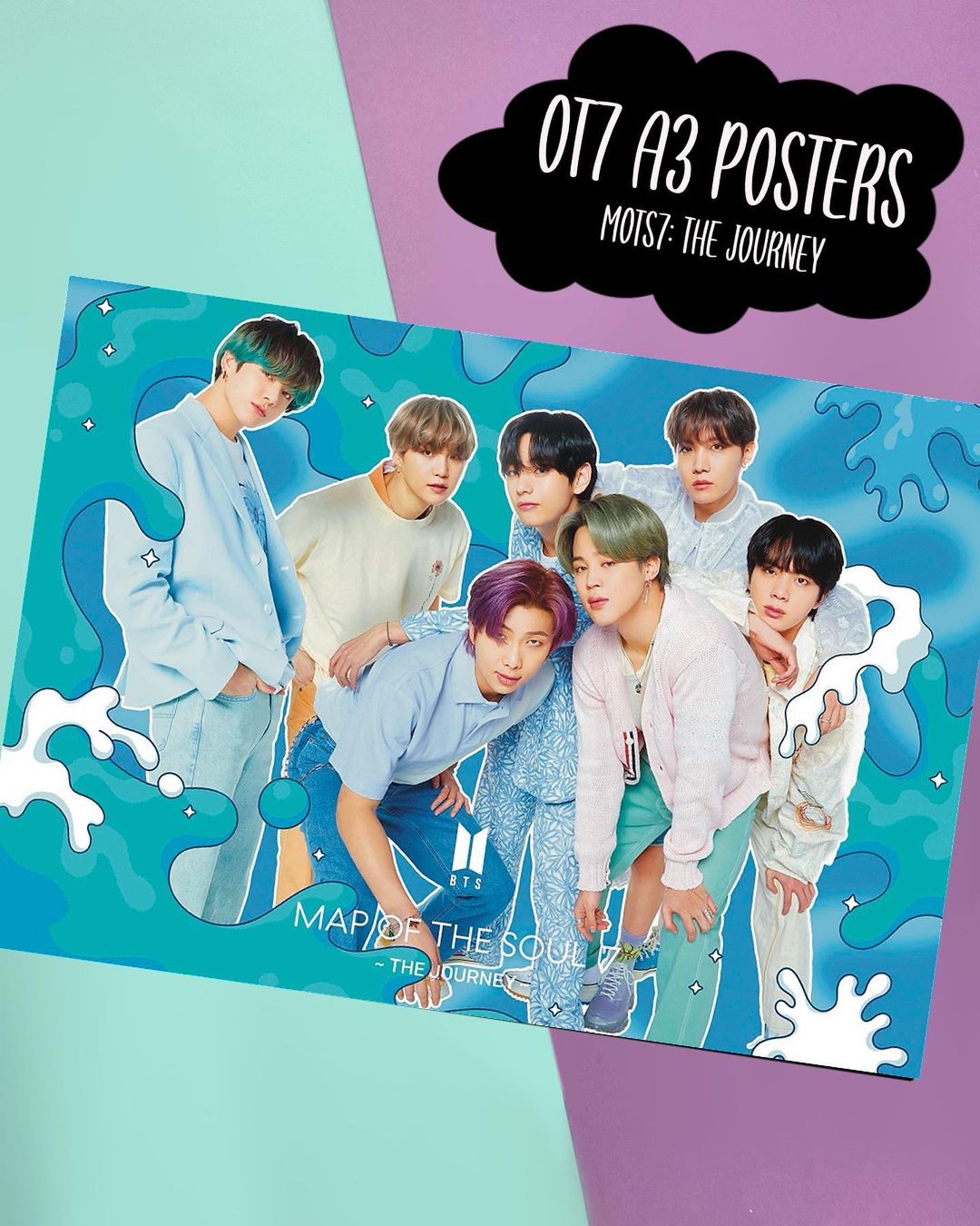 BTS Jumbo A3 Posters Set (10 pcs)