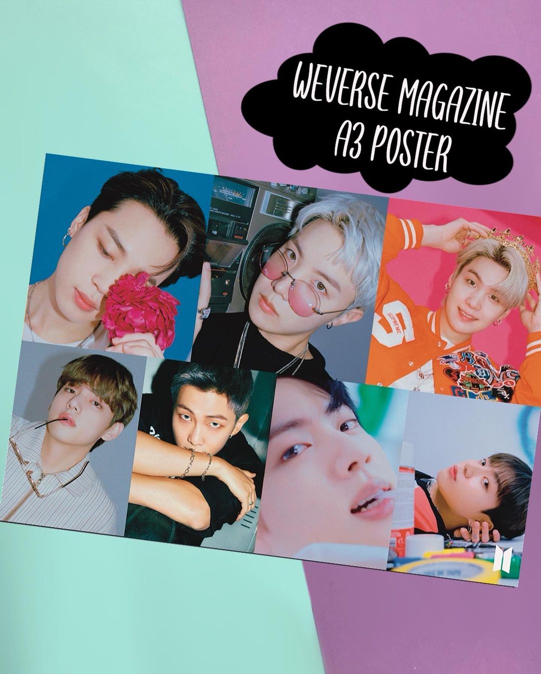 BTS Jumbo A3 Posters Set (10 pcs)