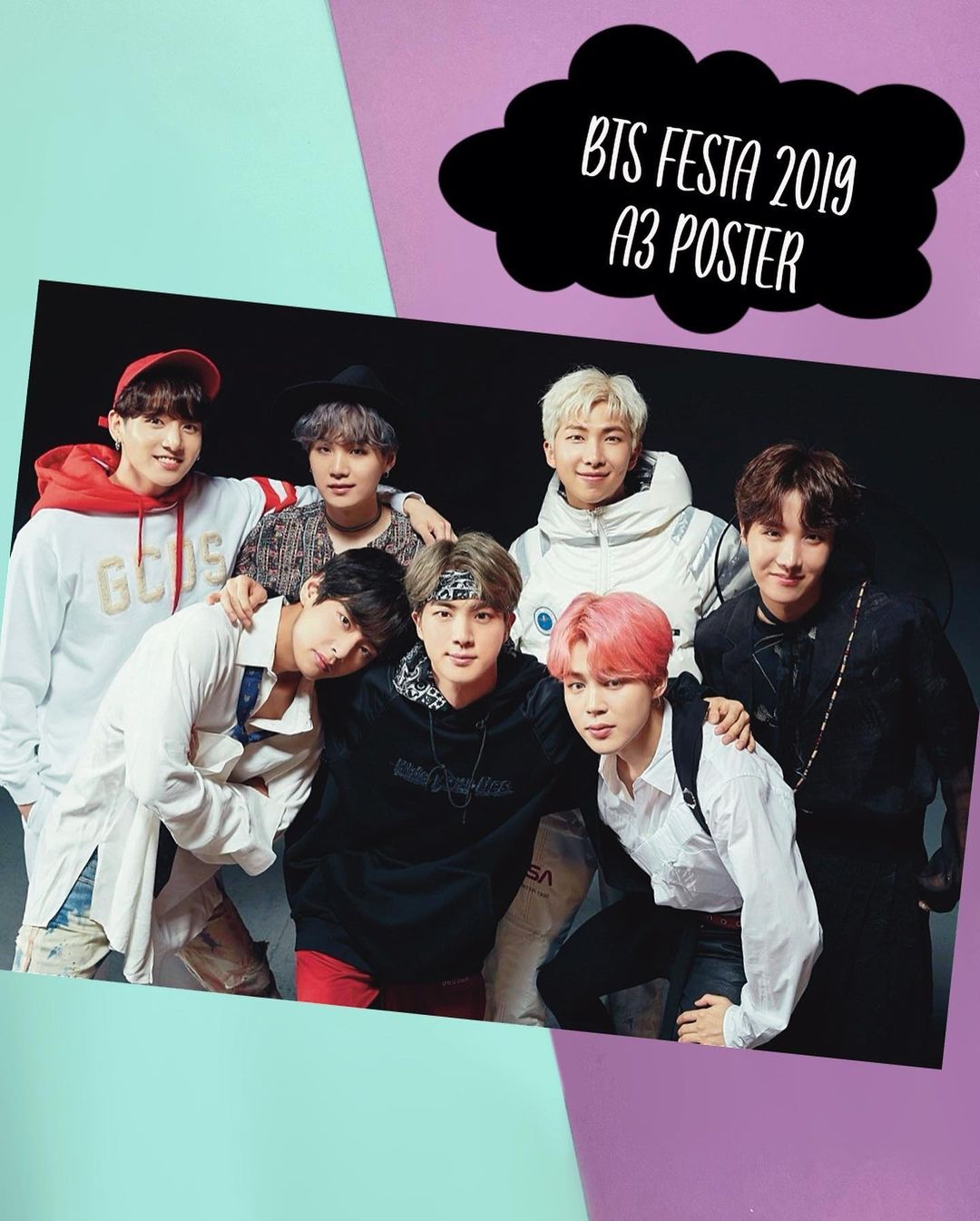 BTS A3 Jumbo Poster set (5 pcs)
