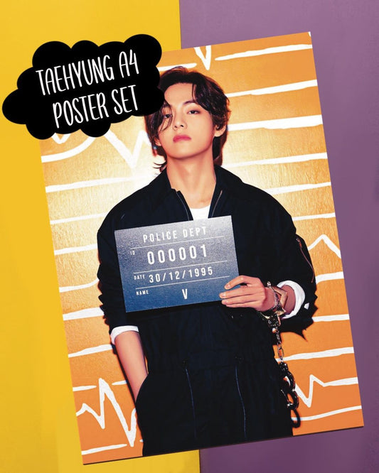 Taehyung Bias Poster Set (5 pcs)