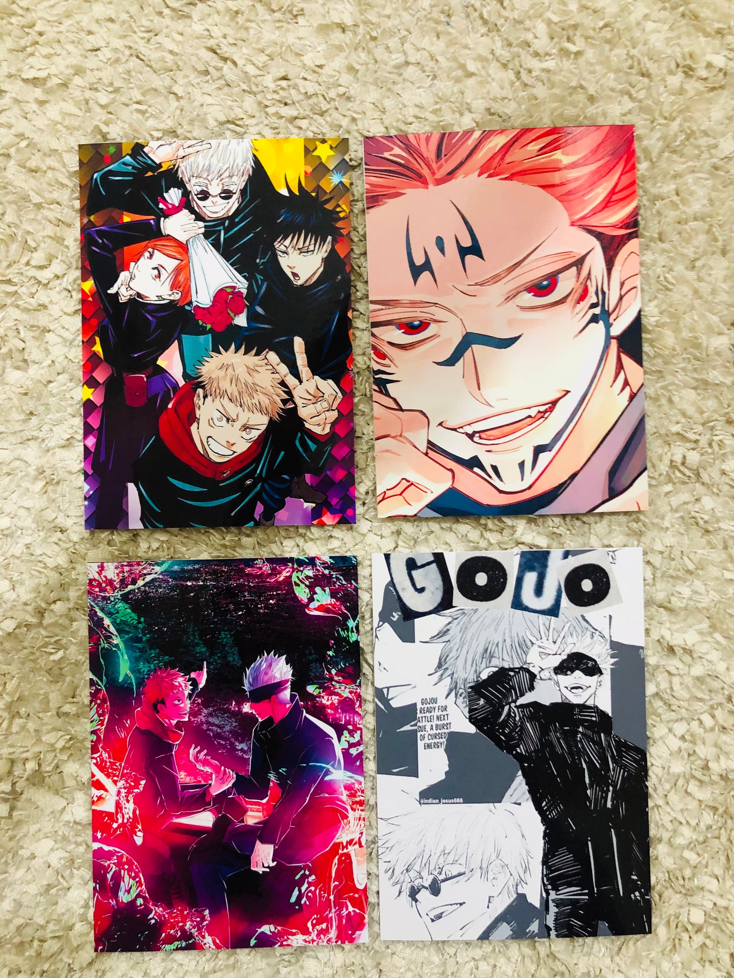 Jujutsu Kaisen Mini Poster Set (8 pcs)