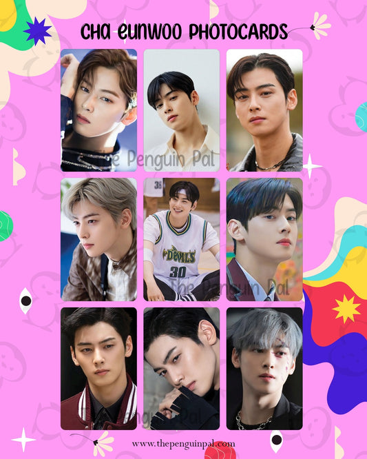 Cha Eunwoo Bias Photocards