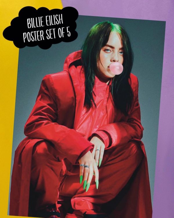 Billie Eilish Poster set (5 posters)