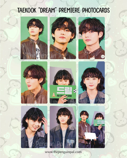 Taekook “Dream” Premiere Photocards (9 pcs)