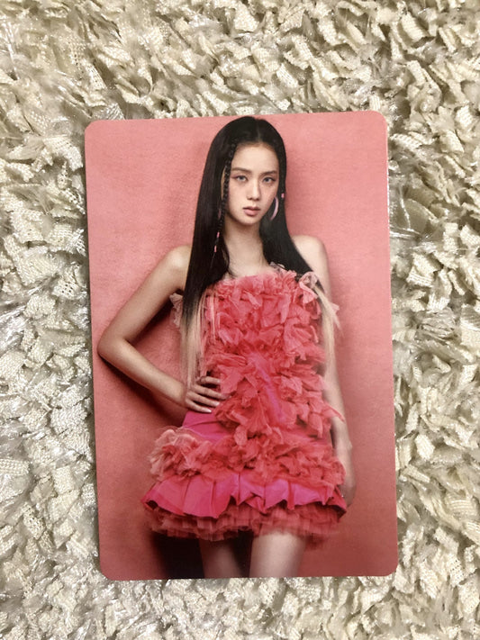 Apple Music Jisoo Born Pink POB Photocard
