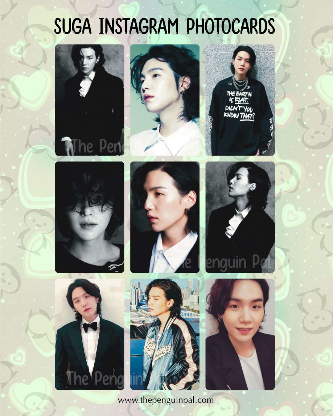 Suga Instagram Photocards (9 pcs)