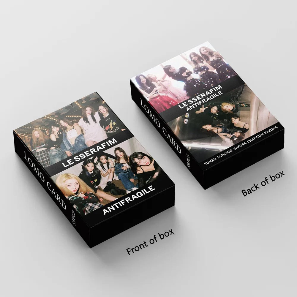 Le Sserafim Antifragile Lomocards (55 pcs)