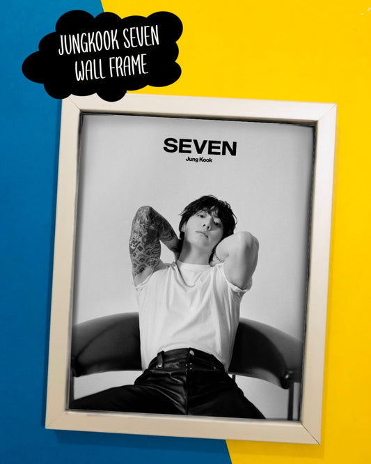 Jungkook Seven Wall Frame