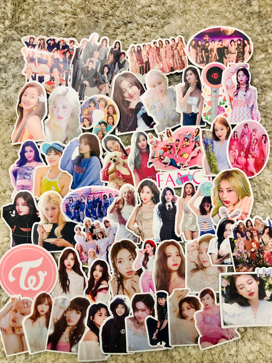 Twice Stickers Set (50 pcs)