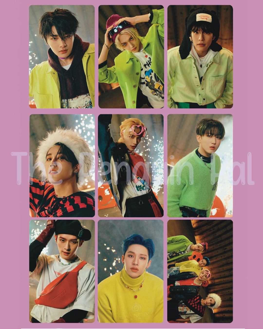 Stray Kids Oddinary double sided Photocards (9 pcs)